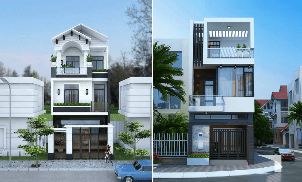 Mẫu thiết kế nhà phố hiện đại cùng Ngọc Phương Minh