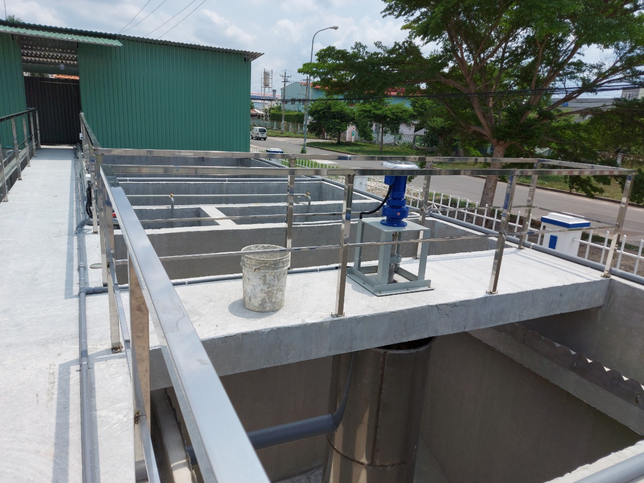 Bể xử lý nước tải 1